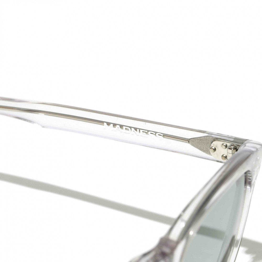 YELLOWS PLUS FOR MADNESS CELLULOID SUNGLASSES (TRANSPARENT